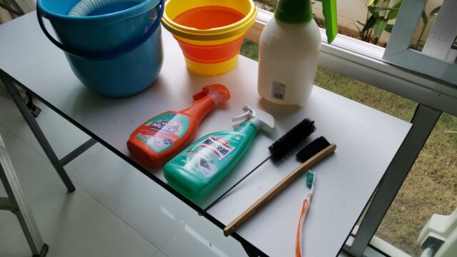 エアコン掃除の道具